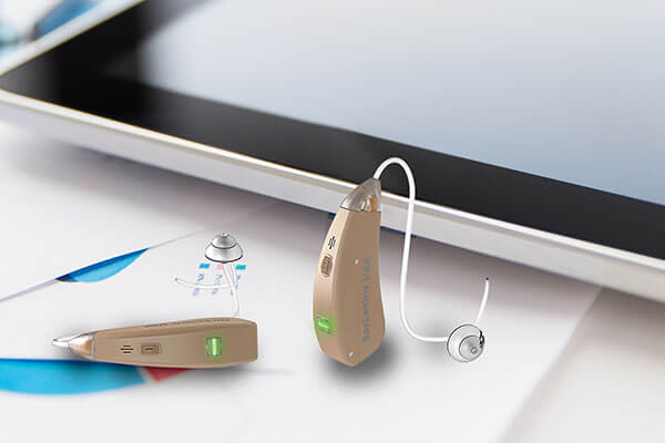 Ear Centric Rechargeable Hearing Aids RV4 hearing aids
